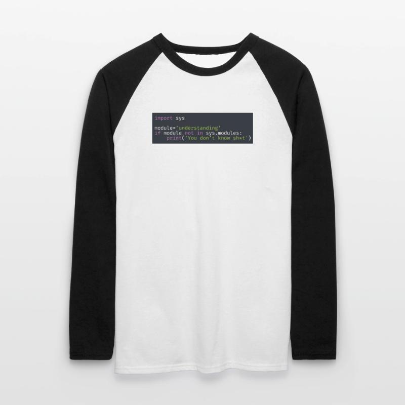 Programmierer, Software, Informatik, Developer Unisex Baseballshirt langarm