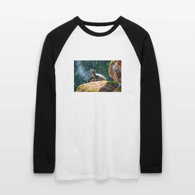 Trachemys scripta scripta scripta T-shirt baseball manches longues Homme