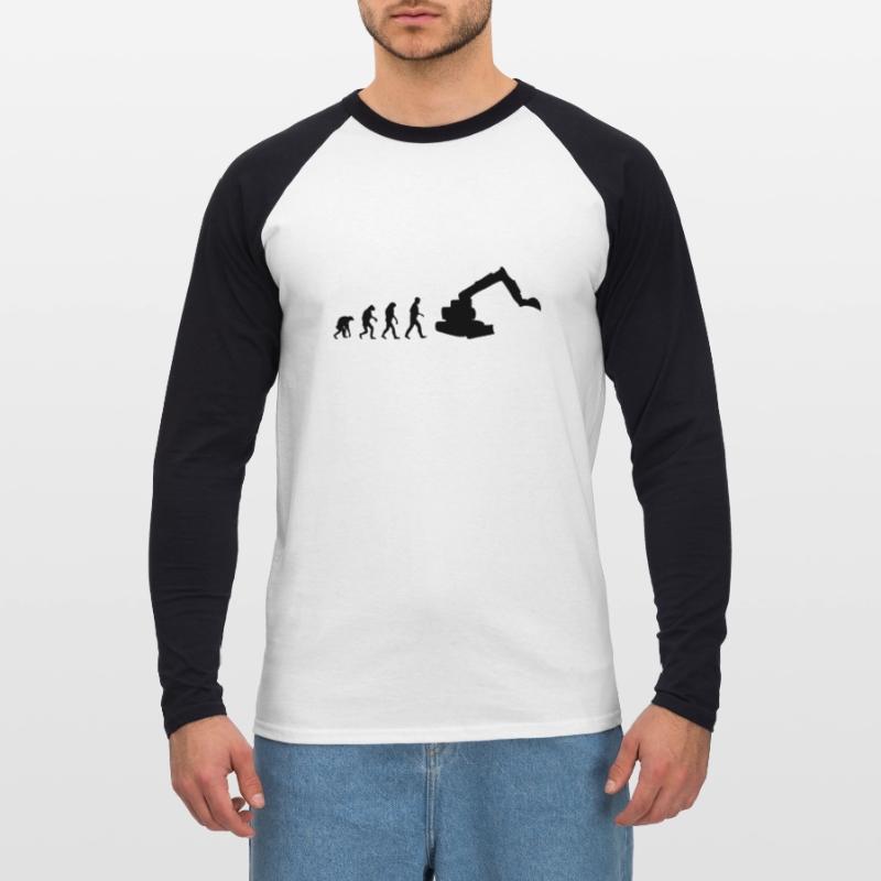 digger evolution Unisex Long Sleeve Baseball T-Shirt