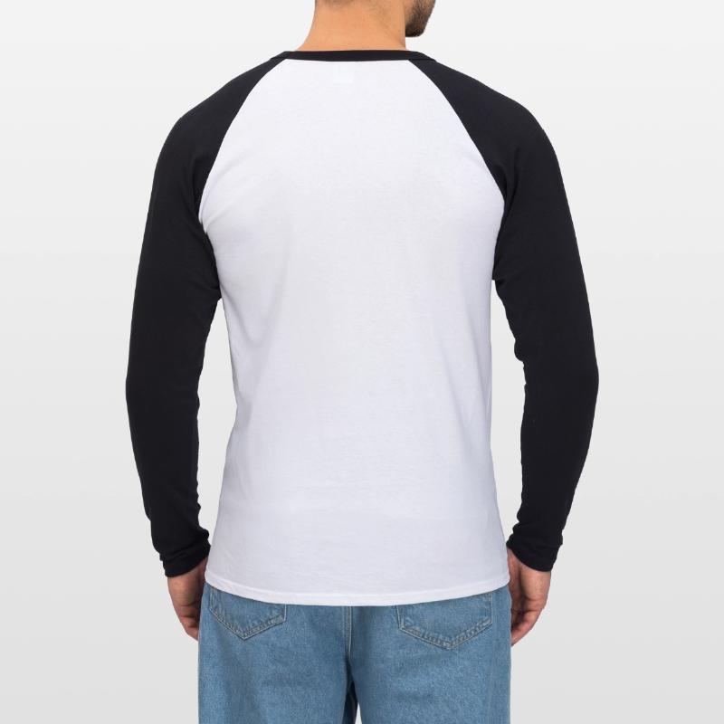 Evolution planete terre monde évolution T-shirt baseball manches longues Homme