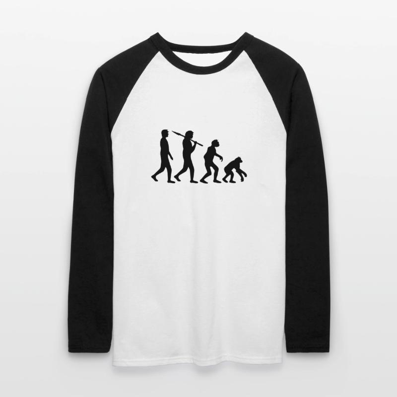 devolution Unisex Long Sleeve Baseball T-Shirt