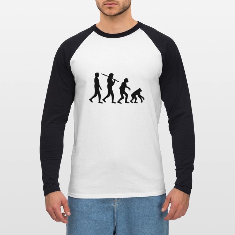 devolution Unisex Long Sleeve Baseball T-Shirt