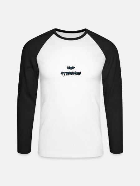 XRP STANDARD - Unisex Long Sleeve Baseball T-Shirt - white/black