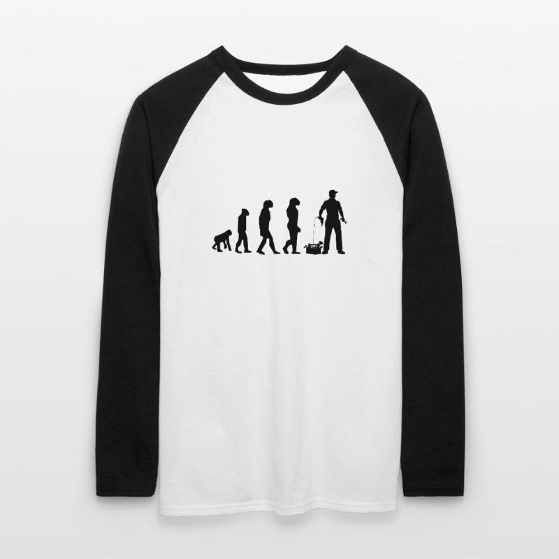 DIY evolution Unisex Long Sleeve Baseball T-Shirt