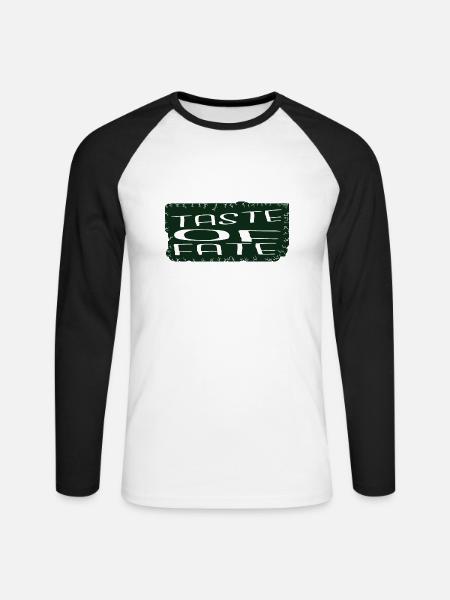 personal destiny embracing destiny - Unisex Baseballshirt langarm - Weiß/Schwarz