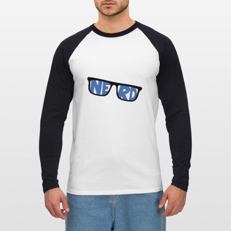 nerd coder server download cyberspace programmer Unisex Long Sleeve Baseball T-Shirt