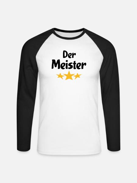 Funny gifts for the - Unisex Long Sleeve Baseball T-Shirt - white/black
