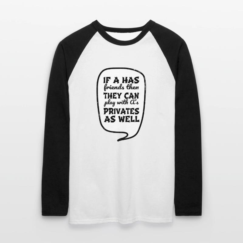 Langage de programmation Geek Fullstack Developer Joke T-shirt baseball manches longues Homme