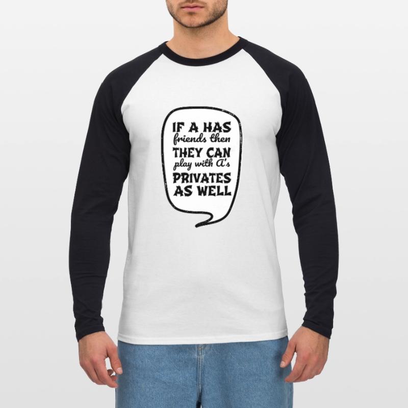 Langage de programmation Geek Fullstack Developer Joke T-shirt baseball manches longues Homme