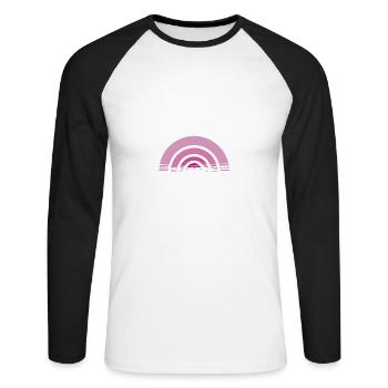 Substitute Teacher Teacher Assistant School - Unisex Baseballshirt langarm - Weiß/Schwarz - Vorne - Nik (191cm)