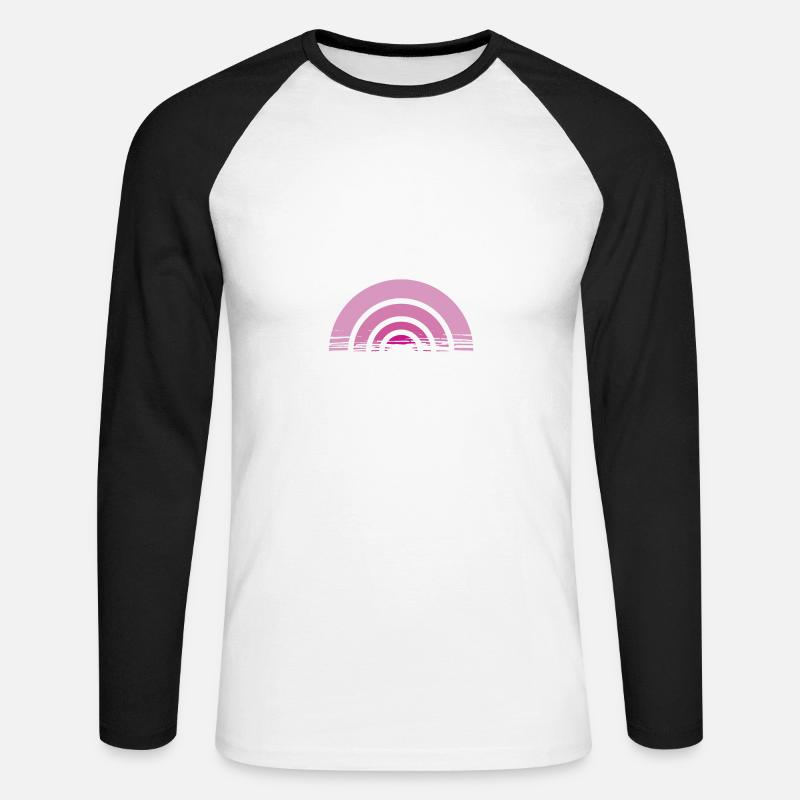 Substitute Teacher Teacher Assistant School - Unisex Baseballshirt langarm - Weiß/Schwarz