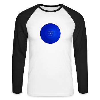 Kanye Jesus est roi - T-shirt baseball manches longues Homme - blanc/noir - Devant - Nik (191cm)