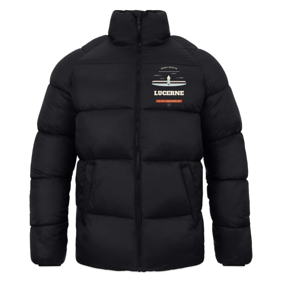 Lucerne-merkki tuotteessa jako jacket puffy, black