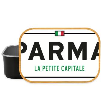 Ortsschild von Parma - Lunch Box - Schwarz - Vorne