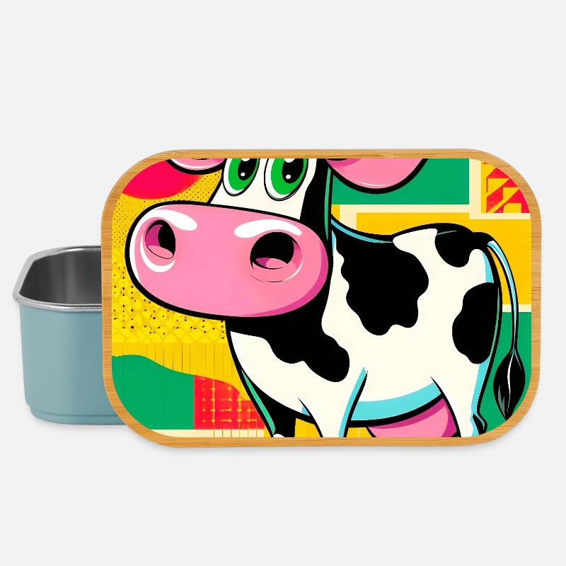 Kuh - Lunch Box - Hellblau