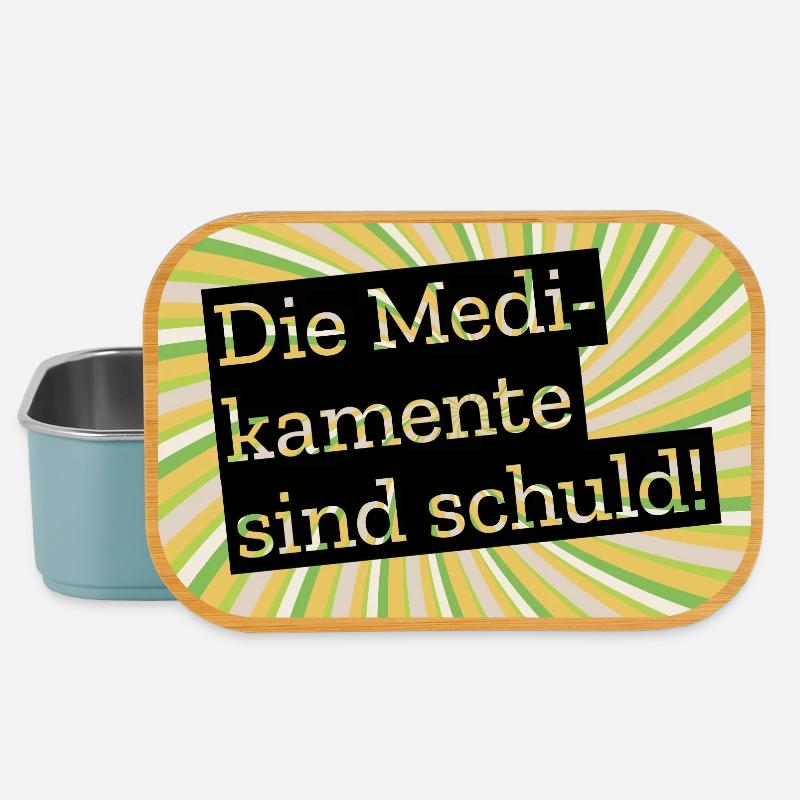 Die Medikamente sind schuld - Lunch Box - Hellblau