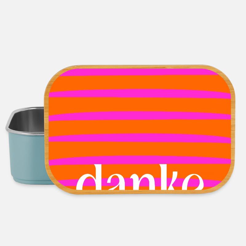 DANKE DANKBARKEIT - Lunch Box - Hellblau