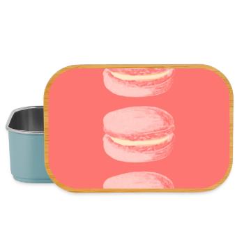 MACARONS - Lunch Box - Hellblau - Vorne