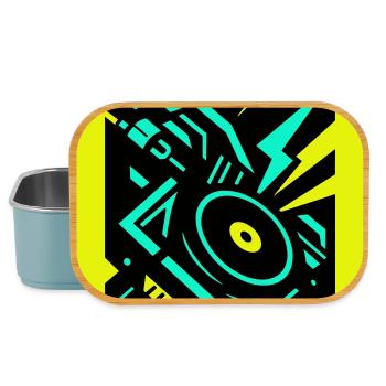 Techno Forever - Lunch Box - Hellblau - Vorne