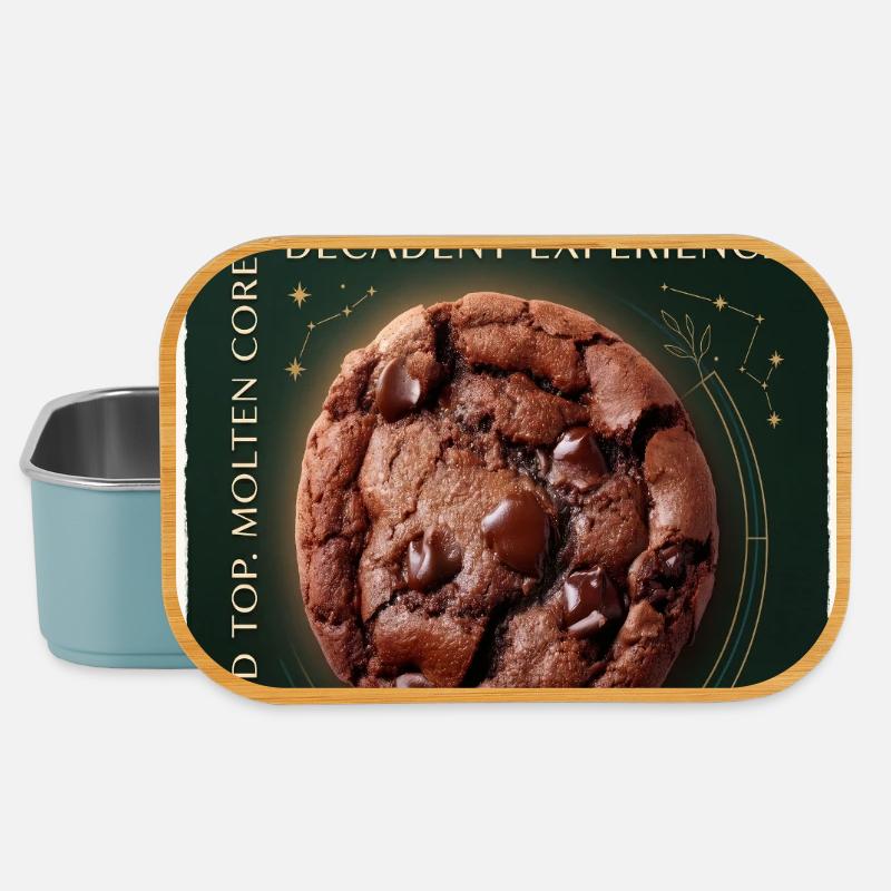 Midnight Fudge Cookie: Goldene Edition - Lunch Box - Hellblau
