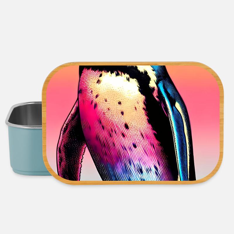 Pinguin - Lunch Box - Hellblau
