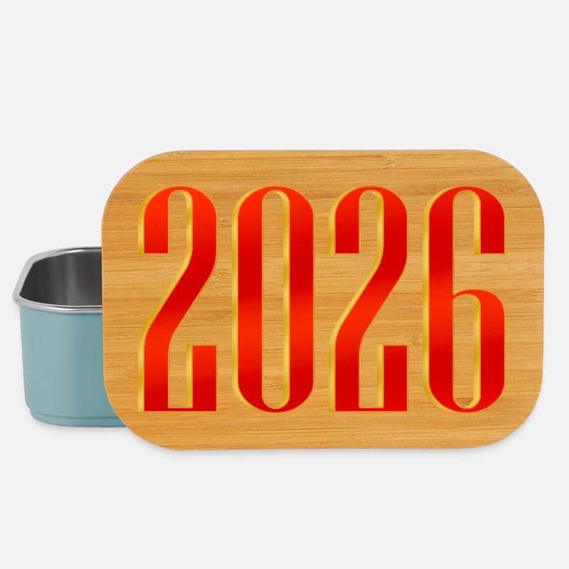 NEW -- Shine Bright: It’s 2026! - Lunch Box - light blue