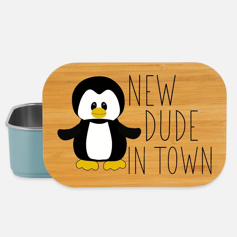 New Dude in Town - Lunch Box - Hellblau