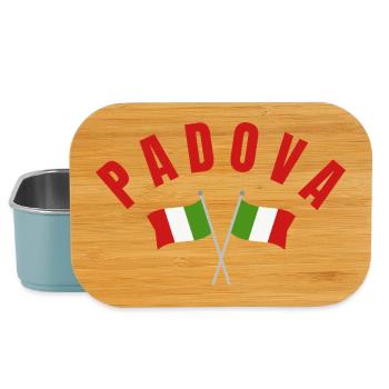Padoue a franchi les drapeaux italiens - Boîte à goûter - bleu pâle - Devant