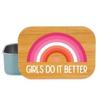 LGBTQ Pride Month - Girls Do it better - Lunch Box - light blue - Front