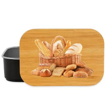 Brot Pain Bread - Lunch Box - Schwarz - Vorne