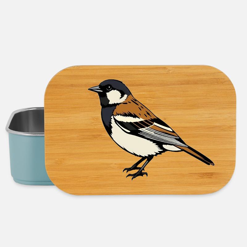 Sperling Vogel - Lunch Box - Hellblau
