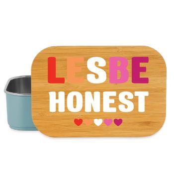 LGBTQ Pride Month - Lesbe Honest - Lunch Box - light blue - Front