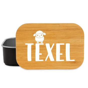 Süßes Schaf Texel - Lunch Box - Schwarz - Vorne