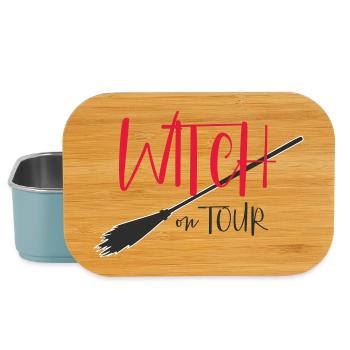 Hexe on Tour Logo - Lunch Box - Hellblau - Vorne