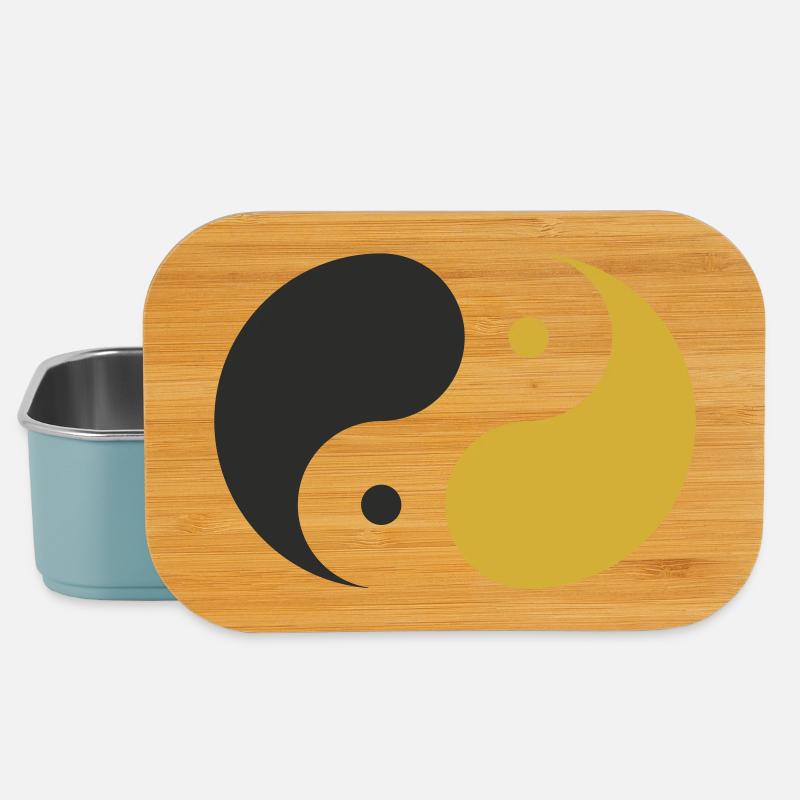 Yin & Yang - Lunch Box - Hellblau