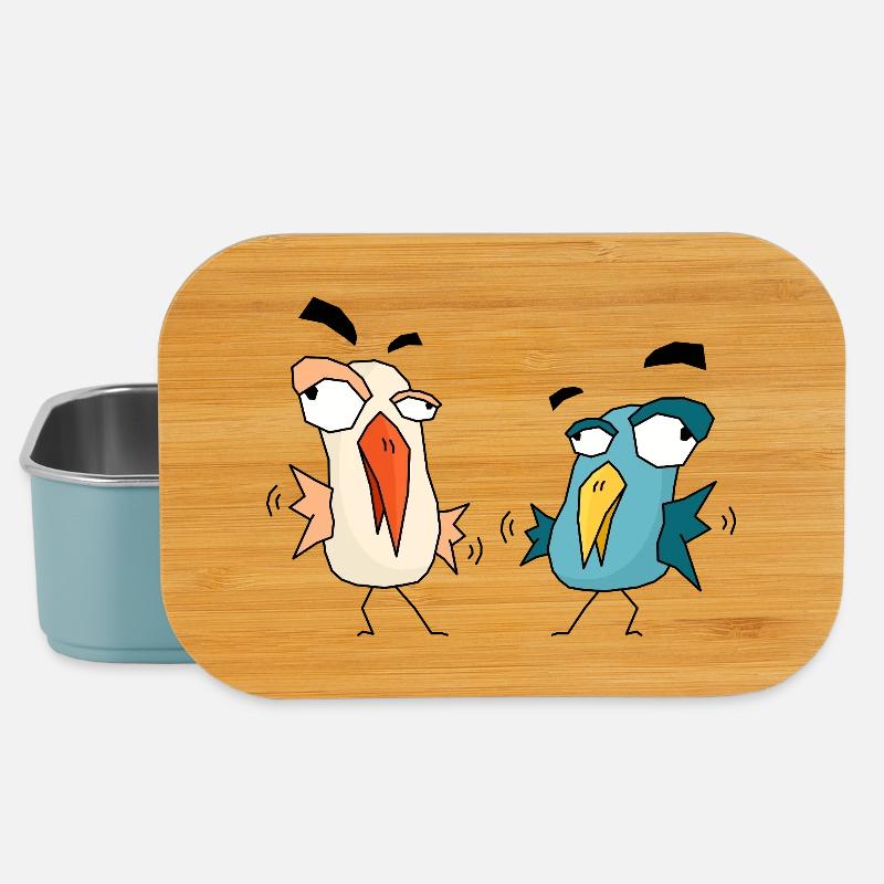 Ole Ole - Boîte à goûter - bleu pâle