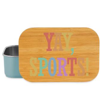 Yay Sports – Ahnungsloser Sportfan (Frauen) - Lunch Box - Hellblau - Vorne