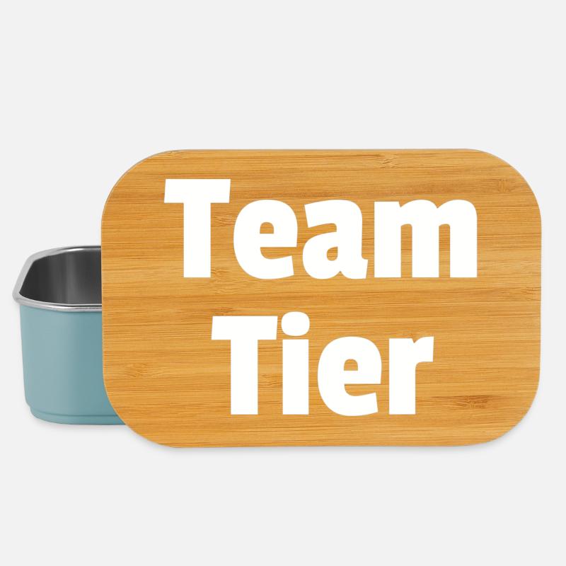 Team Tier - Lunch Box - Hellblau
