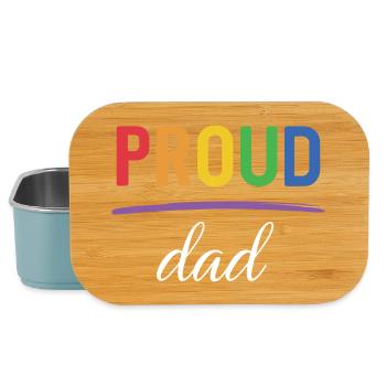 LGBT Proud Dad - Pride-Monat - Lunch Box - Hellblau - Vorne