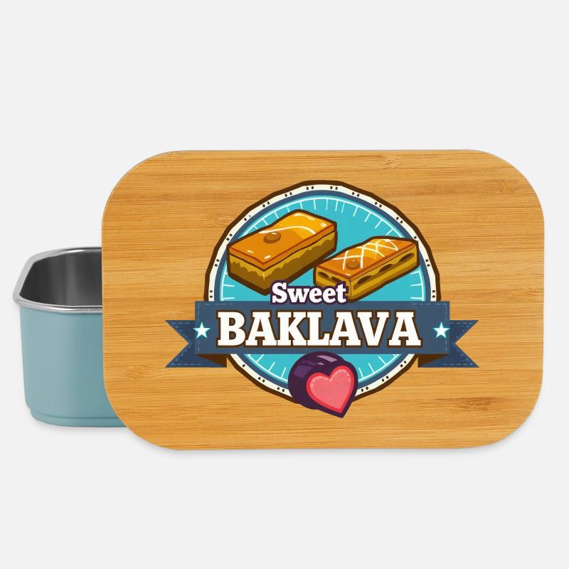 Baklava 01 - Lunch Box - Hellblau