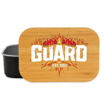 Guard Est 1984 Flammen - Lunch Box - Schwarz - Vorne
