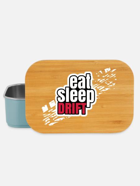 Eat Sleep Drift - Lunch Box - light blue