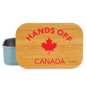 HANDS OFF CANADA - Lunch Box - Hellblau - Vorne