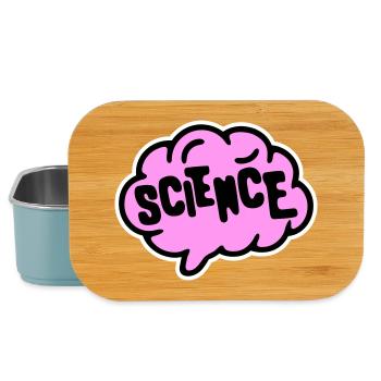 Science Science Statement Nerd Education Saying - Lunch Box - light blue - Front