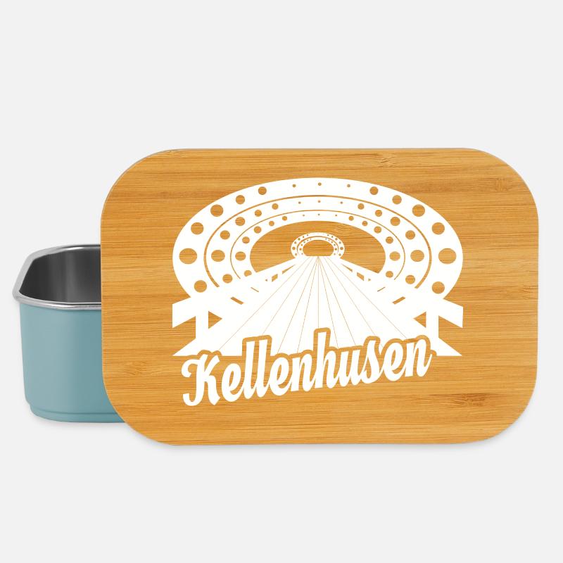 Kellenhusen Seebrücke Ostsee Urlaub Geschenk - Lunch Box - Hellblau