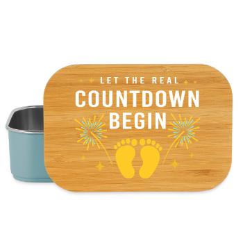 Gender Reveal Neujahr - Lunch Box - Hellblau - Vorne