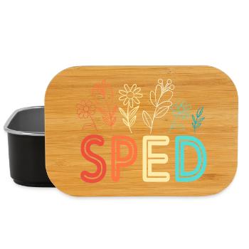 Pédagogue en éducation spécialisée - Boîte à goûter - noir - Devant