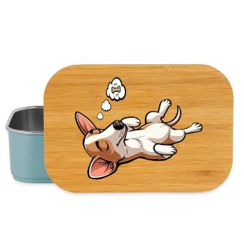 Podenco Podencos Podencoliebhaber Podencobesitzer - Lunch Box - Hellblau - Vorne