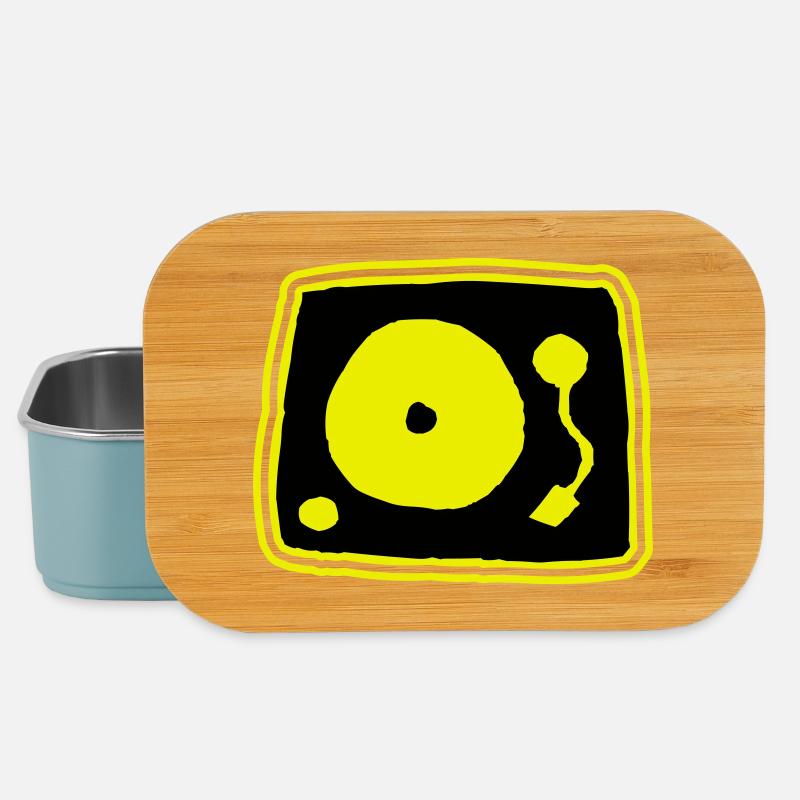 Plattenspieler - Lunch Box - Hellblau
