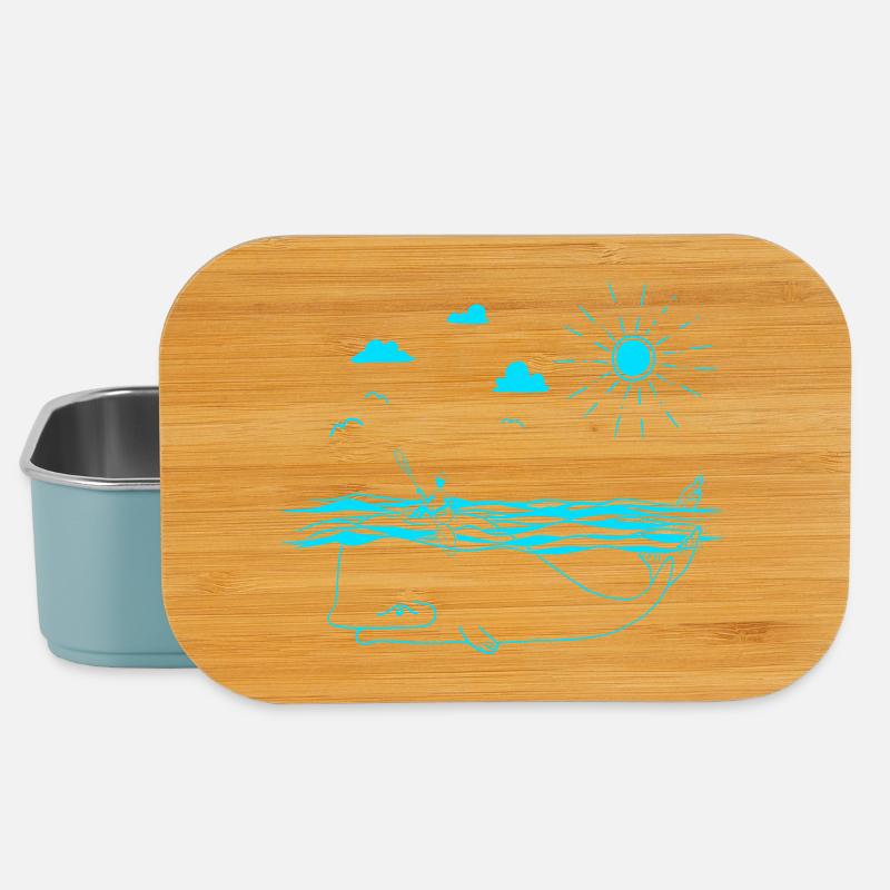 Paddeln - Lunch Box - Hellblau